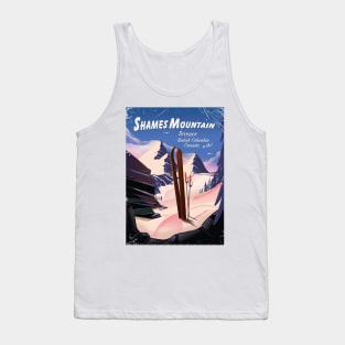 Shames Mountain Terrace, British Columbia, Canada ski poster Tank Top